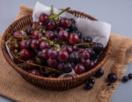 Fresh Black Seedless Grapes – 500g - Image 2